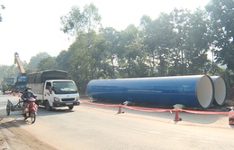 "Ì ạch" dự án xây dựng tuyến đường ống nước sạch sông Đà số 2