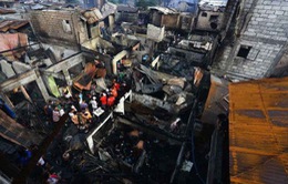 Hỏa hoạn tại thủ đô Philippines, 5 người trong một gia đình thiệt mạng, 300 căn nhà bị thiêu rụi
