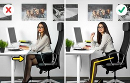 6 cách giúp bạn ngồi làm việc thoải mái hơn nơi công sở