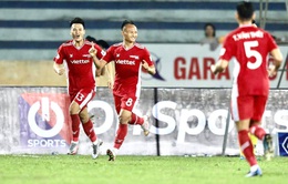 CLB Nam Định 1–2 CLB Viettel: Trọng Hoàng lập công, ĐKVĐ V.League ngược dòng giành 3 điểm