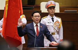 VIDEO: Tân Chủ tịch Quốc hội Vương Đình Huệ tuyên thệ nhậm chức