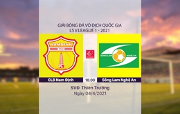 VIDEO Highlights: CLB Nam Định 1-0 SLNA (Vòng 7 LS V.League 1-2021)