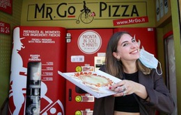 Máy bán pizza tự động tại Italy