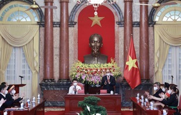 Chủ tịch nước gặp đồng bào các dân tộc tỉnh Bắc Giang