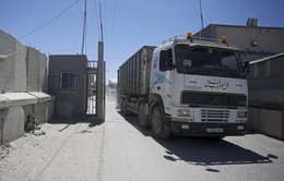 Israel đóng cửa khẩu với Gaza sau vụ nã pháo