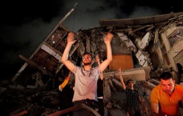 Người dân Dải Gaza vui mừng trước lệnh ngừng bắn