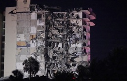 Mỹ: Sập tòa nhà cao tầng ở Miami khiến 1 người thiệt mạng, khoảng 100 người mất tích