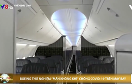 Thử nghiệm "bức màn không khí" chống COVID-19 trên máy bay