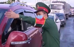 Tình hình giao thông tại các chốt đầu ngõ Tp.Hồ Chí Minh ngày đầu thực hiện chỉ thị 16