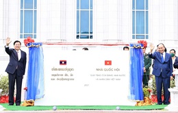 Nhà Quốc hội Lào - biểu tượng mới của quan hệ Việt Nam - Lào