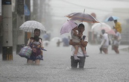 Mưa như trút nước tại miền Tây Nhật Bản, 3 người đã tử vong do lở đất