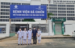 Bên trong Bệnh viện dã chiến điều trị COVID-19 đa tầng tại TP Hồ Chí Minh