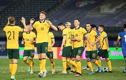 Vòng loại World Cup 2022: ĐT Australia triệu tập tới 65 cầu thủ cho 2 trận mở màn bảng B
