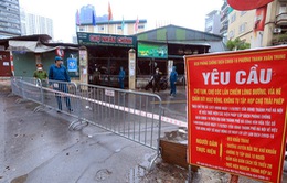 Hà Nội: Quận Thanh Xuân tạm dừng hoạt động chợ Nhân Chính