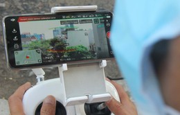 Đà Nẵng dùng flycam kiểm soát người dân chấp hành phòng, dịch tại các ngõ hẻm