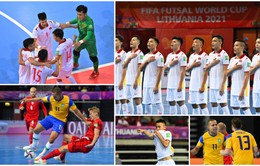 CẬP NHẬT Kết quả lịch thi đấu và BXH bảng C, D FIFA Futsal World Cup Lithuania 2021™: Tuyển Việt Nam có chiến thắng đầu tiên