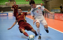 Lịch thi đấu và trực tiếp của ĐT Việt Nam tại vòng 1/8 FIFA Futsal World Cup Lithuania 2021™