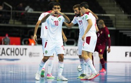 KT Venezuela 2-3 Morocco | Thắng sát nút, Morocco lần đầu góp mặt ở tứ kết FIFA Futsal World Cup