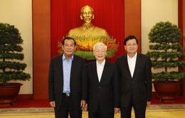 Ba nhà lãnh đạo Việt Nam - Campuchia - Lào nhất trí tăng cường hợp tác trong các lĩnh vực