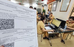 CSGT Hà Nội gấp rút hoàn thành thủ tục cấp giấy đi đường cho người dân