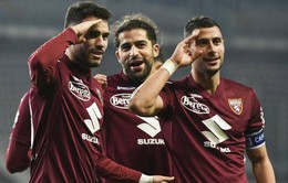 Vòng 21 Serie A: Torino thắng đậm Fiorentina trên sân nhà