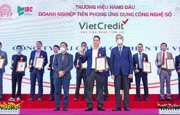 VietCredit vinh dự vào Top 10 thương hiệu hàng đầu Việt Nam
