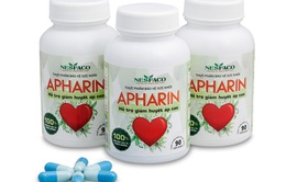 Thực phẩm bảo vệ sức khỏe Apharin - Bí quyết hỗ trợ ổn định huyết áp cho người cao huyết áp