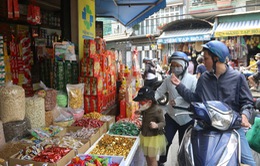 Chợ truyền thống TP Hồ Chí Minh nhộn nhịp ngày giáp Tết