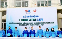 Hà Nội khởi động chương trình ATM oxy hỗ trợ F0 điều trị tại nhà