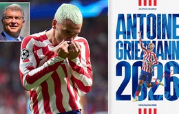 Bản hợp đồng "lắt léo" để Griezmann về Atletico Madrid