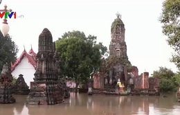 Nước lũ đe dọa các di tích lịch sử ở Thái Lan