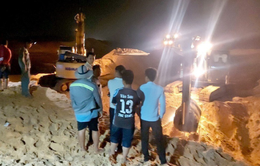 Tìm thấy thi thể nạn nhân thứ hai trong vụ sạt lở tại mỏ titan ở Bình Thuận