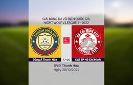 Highlights | Đông Á Thanh Hóa 1-2 CLB TP Hồ Chí Minh | Vòng 22 V.League 1-2022