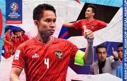 Futsal Indonesia giành vé vào tứ kết VCK futsal châu Á 2022
