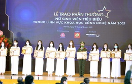 Công bố 20 thí sinh đạt giải thưởng Nữ sinh KHCN Việt Nam 2022