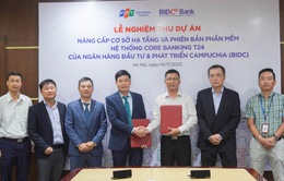 Ngân hàng BIDC nghiệm thu dự án nâng cấp Core Banking