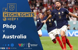 HIGHLIGHTS Hiệp 1 | ĐT Pháp vs ĐT Australia | Bảng D VCK FIFA World Cup Qatar 2022™