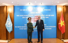 Phó Tổng Thư ký Liên Hợp Quốc thăm Cục Gìn giữ hòa bình Việt Nam