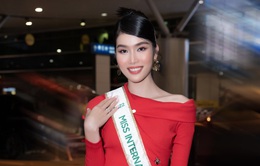Á hậu Phương Anh lên đường thi Miss International 2022