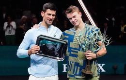 Thắng Novak Djokovic, Holger Rune vô địch Paris Masters