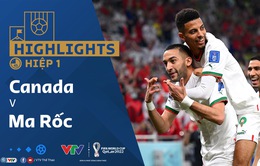 HIGHLIGHTS Hiệp 1 | ĐT Canada vs ĐT Ma Rốc | Bảng F VCK FIFA World Cup Qatar 2022™