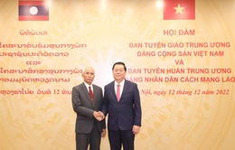 Việt Nam - Lào tăng cường trao đổi, chia sẻ kinh nghiệm công tác tuyên giáo