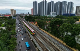 Sau 5 ngày chạy thử, tính khả dụng tuyến đường sắt đô thị Nhổn - ga Hà Nội đạt 99,65%