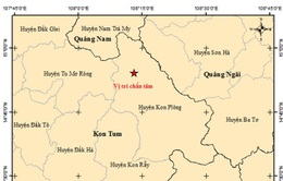 3 trận động đất liên tiếp ở Kon Tum