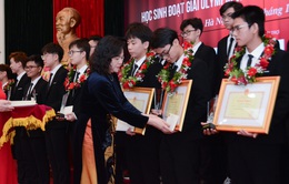 Gặp mặt, tuyên dương học sinh đoạt giải Olympic và Khoa học kỹ thuật quốc tế năm 2022