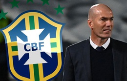 Zidane - ứng viên hàng đầu cho vị trí HLV ĐT Brazil