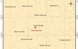 Động đất mạnh 4.0 độ tại huyện Đà Bắc, tỉnh Hòa Bình
