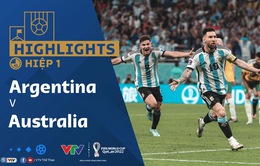 HIGHLIGHTS Hiệp 1 | ĐT Argentina vs ĐT Australia | Vòng 1/8 VCK FIFA World Cup Qatar 2022™