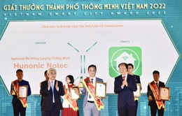Nhà thông minh Hunonic vinh dự nhận giải thưởng thành phố thông minh Việt Nam 2022