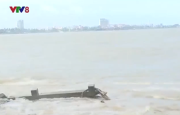 Phú Yên: Sạt lở kè sông uy hiếp khu đô thị Nam thành phố Tuy Hoà